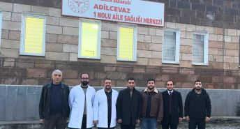 İl Sağlık Müdürü Güzeltaş, Adilcevaz’daki Aile Sağlığı Merkezlerini ziyaret etti